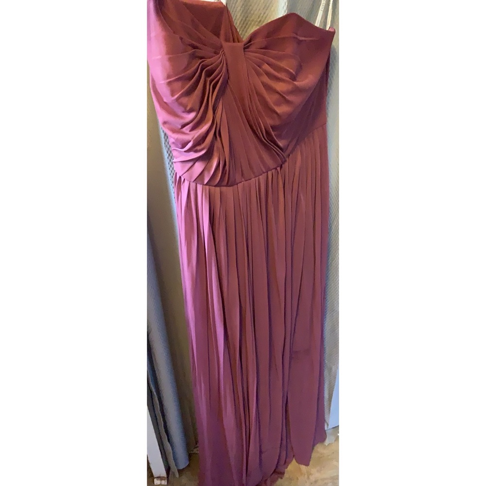 David’s Bridal bridesmaid multi-tie dress ✨